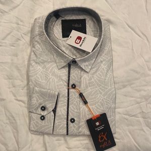 Buckle Mens button down top